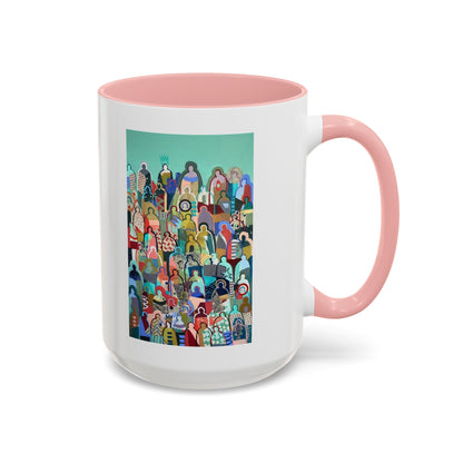 Crowd Art Coffee Mug (11, 15oz)