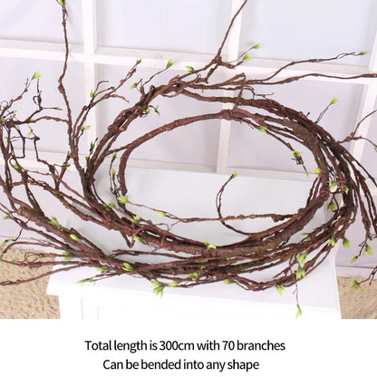 300cm Artificial Rattan Vine for Home, Wedding, and Garden Decoration Xerxes Eagles