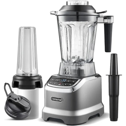 AMZCHEF 1800W Smoothie Blender 