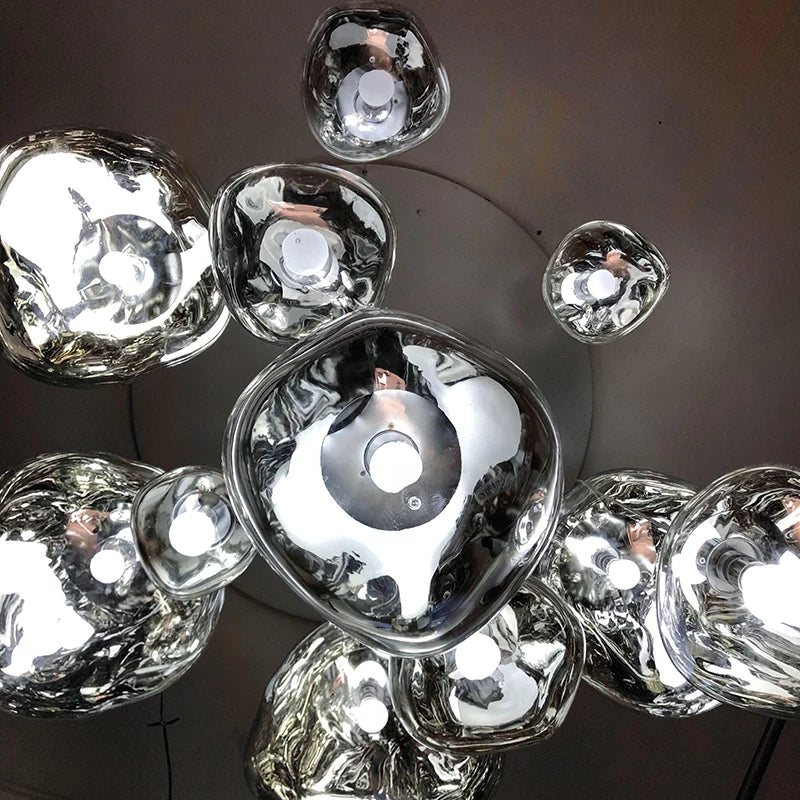 Nordic Lava Glass LED Pendant Light for Living Room Decor Xerxes Eagles