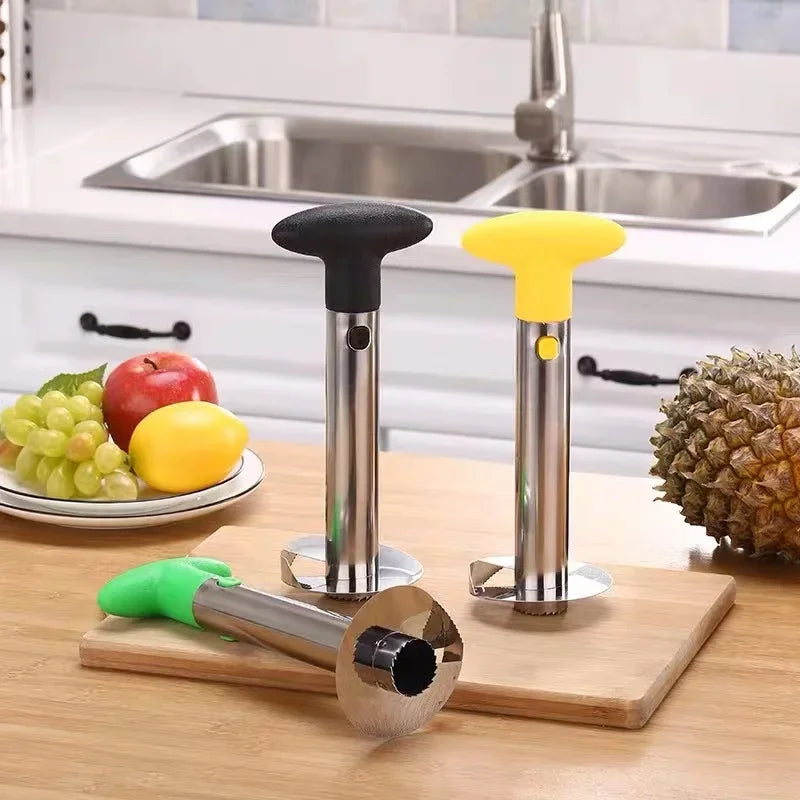 Pineapple Slicer Peeler Cutter Parer Knife Stainless Steel Kitchen Fruit Tools Cooking Tools kitchen accessories kitchen gadgets Xerxes Eagles