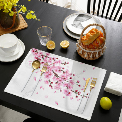 Mandala Modern Boho Rectangle Table Mats – Eco-Friendly Décor