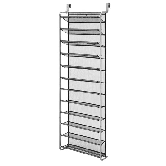 Gray Metal Floating Shelves