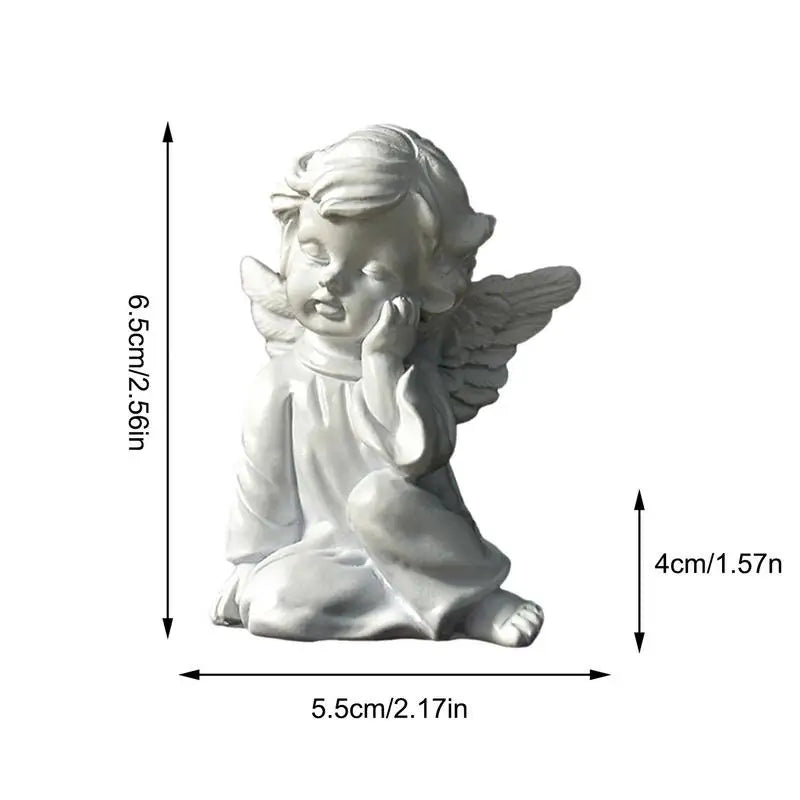 Resin Sleeping Angel Statue for Outdoor and Home Decoration Xerxes Eagles