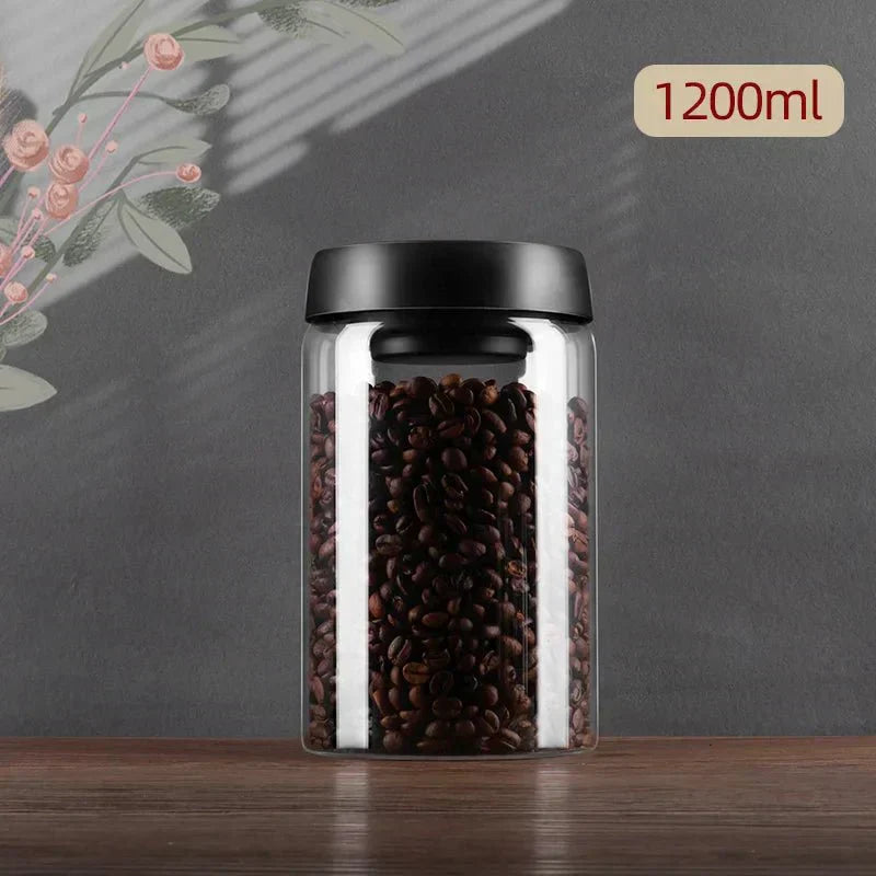 GIANXI Vacuum Sealed Glass Airtight Canister