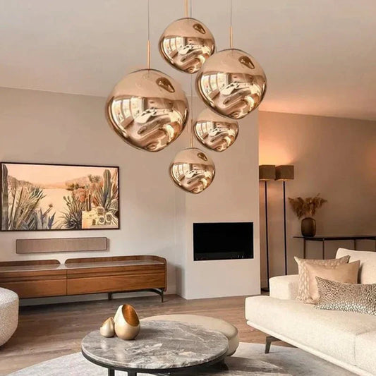 Modern Glass Pendant Lights for Living Room and Bedroom Decoration - Xerxes Eagles