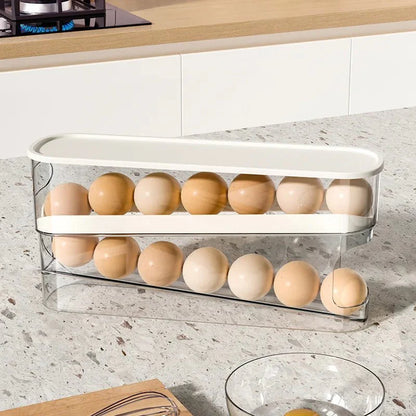 Automatic Scrolling Egg Holder