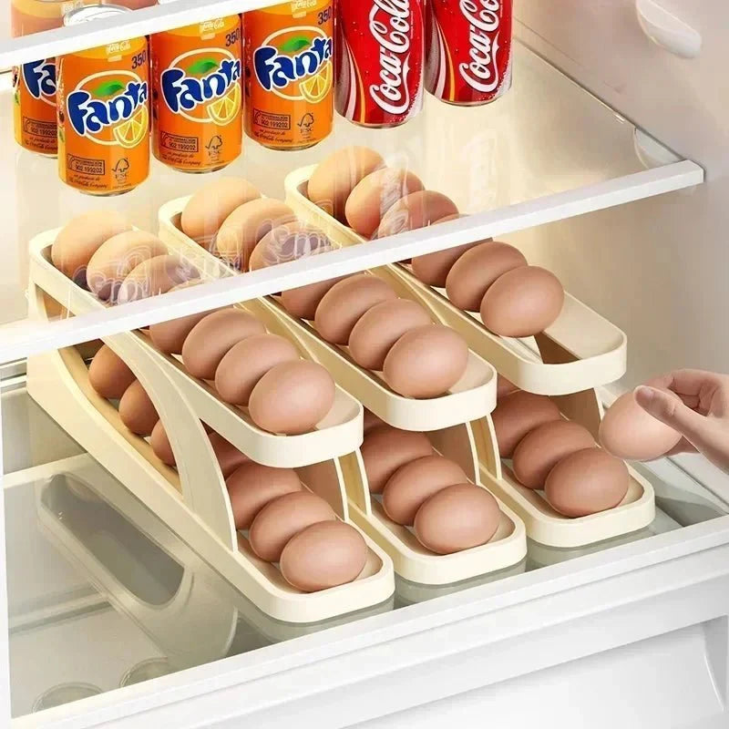 Refrigerator Egg Storage Box  Household Large Capacity