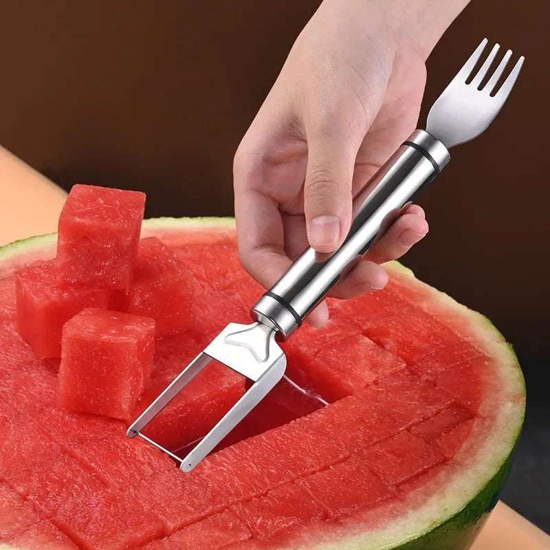 Stainless Steel Windmill Watermelon Cutter Artifact Salad Fruit Slicer Cutter Tool Watermelon Digger Kitchen Accessories Gadgets - Xerxes Eagles