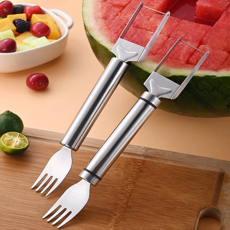 Stainless Steel Windmill Watermelon Cutter Artifact Salad Fruit Slicer Cutter Tool Watermelon Digger Kitchen Accessories Gadgets - Xerxes Eagles